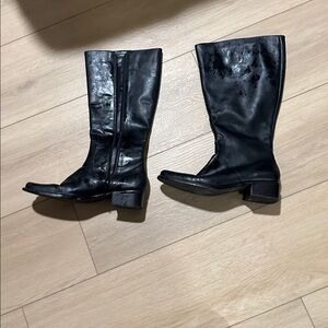 Nordstrom Black Leather Boots